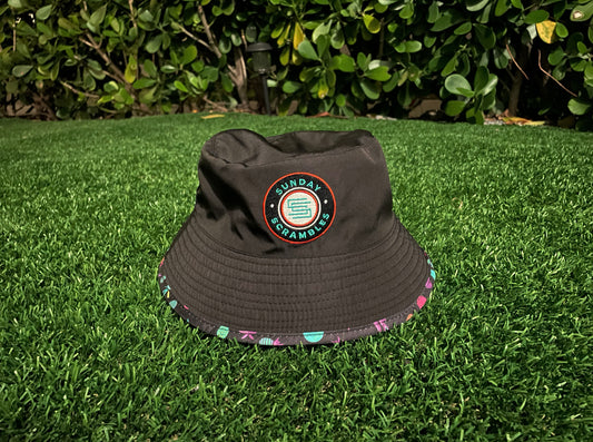 Black Florida Golf Bucket Hat